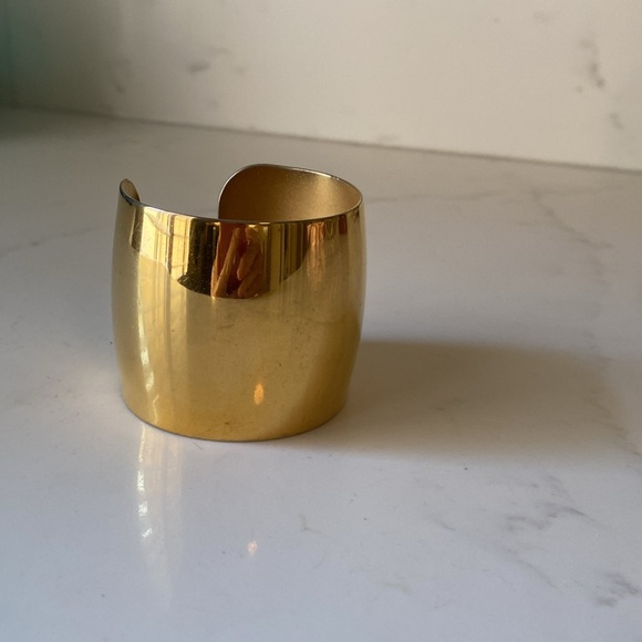 Monet Jewelry - Vintage Monet Gold tone cuff